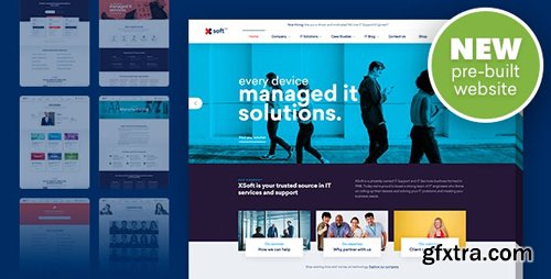 ThemeForest - Nanosoft v1.1.10 - WP Theme for IT Solutions and Services Company - 22064051