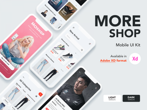 More Shop - UI Kit - more-shop-ui-kit