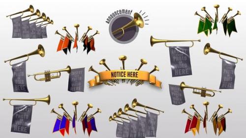 Videohive - Trumpet Announcement