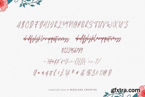 CM - Sattiers Signature Font 4484749