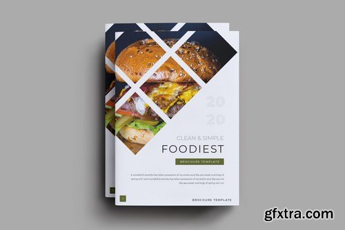 Foodiest Brochure Template