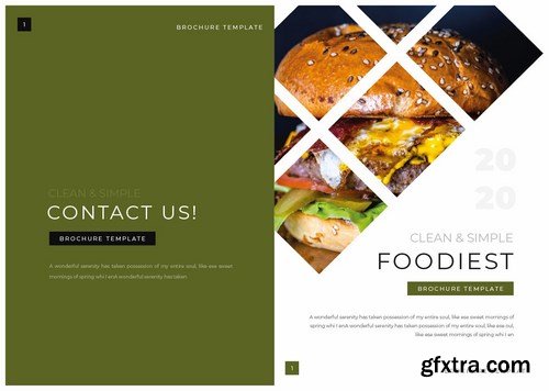 Foodiest Brochure Template