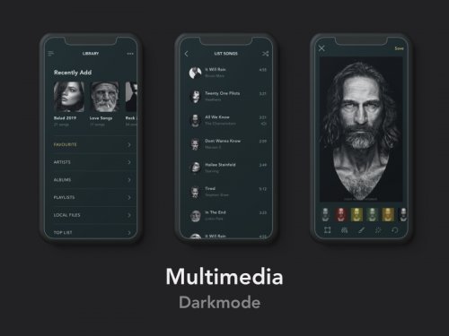 Multimedia Darkmode 2 - animation - multimedia-darkmode-2-animation