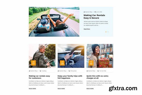 Getrider - Share Ride PSD