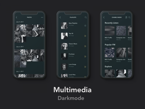 Multimedia Darkmode 3 - animation - multimedia-darkmode-3-animation