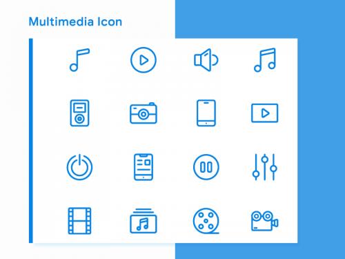 Multimedia Icon Sets - multimedia-icon-sets