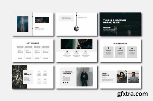 Atuer - Powerpoint Google Slides and Keynote Templates