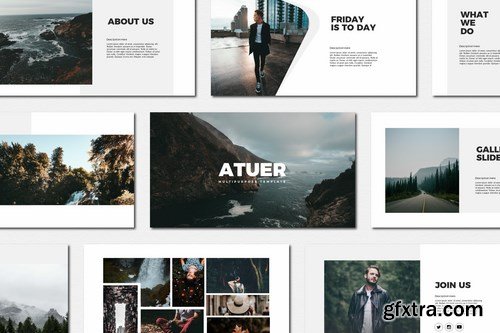 Atuer - Powerpoint Google Slides and Keynote Templates