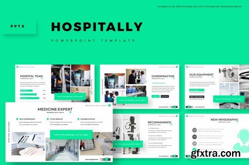 Hospitally - Powerpoint Google Slides and Keynote Templates