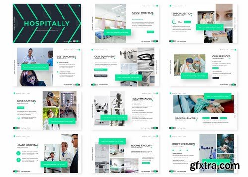 Hospitally - Powerpoint Google Slides and Keynote Templates