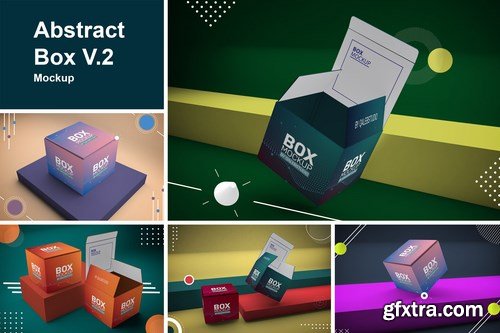 Abstract Box Mockup V.2