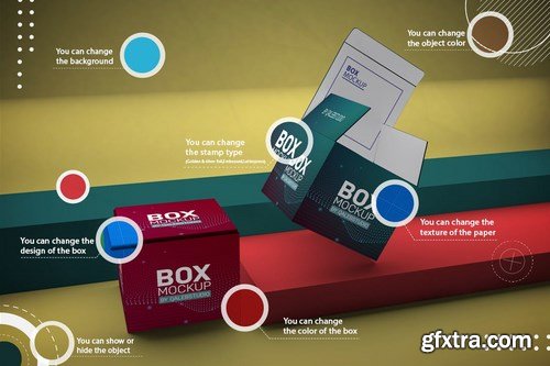 Abstract Box Mockup V.2