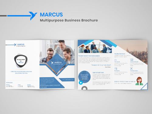 Multipurpose Business Bifold Brochure Template - multipurpose-business-bifold-brochure-template