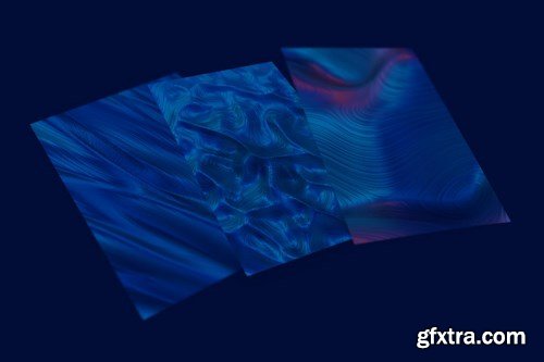 Abstract 3D Rendering of Waves