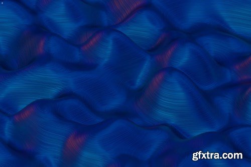 Abstract 3D Rendering of Waves