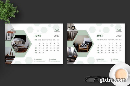 2020 Furniture Interior Design Calender Pro