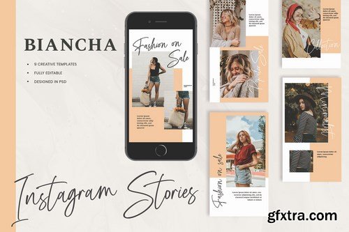 Biancha - Instgram Stories Template