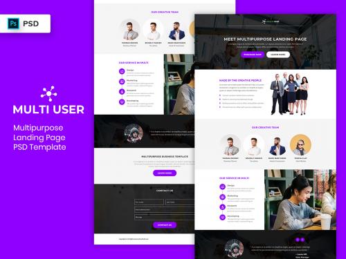 Multipurpose Landing Page PSD Template-05 - multipurpose-landing-page-psd-template-05