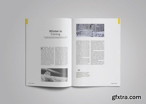 Magazine Template Vol. 9