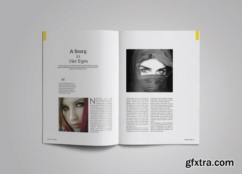 Magazine Template Vol. 9