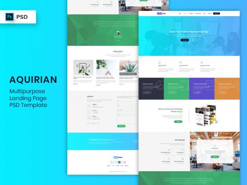 Multipurpose Landing Page PSD Template - multipurpose-landing-page-psd-template