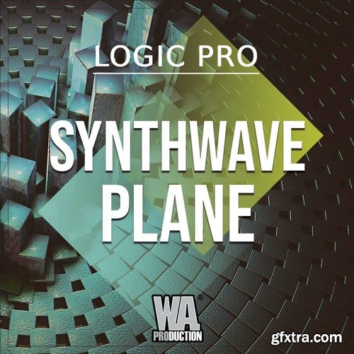 WA Production Synthwave Plane v2 TEMPLATE FOR LOGiC PRO X WAV MiDi XFER SERUM PRESETS