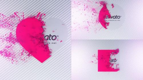 Videohive - Disintegration Logo Reveal