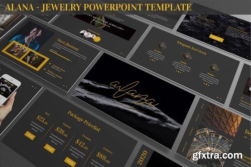 Alana - Jewelry Powerpoint Template