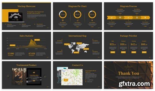 Alana - Jewelry Powerpoint Template