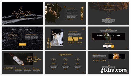 Alana - Jewelry Powerpoint Template