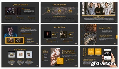 Alana - Jewelry Powerpoint Template