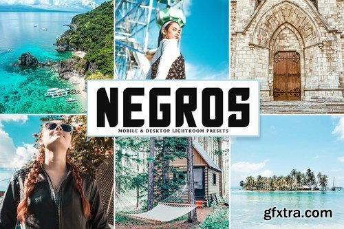 Negros Mobile & Desktop Lightroom Presets