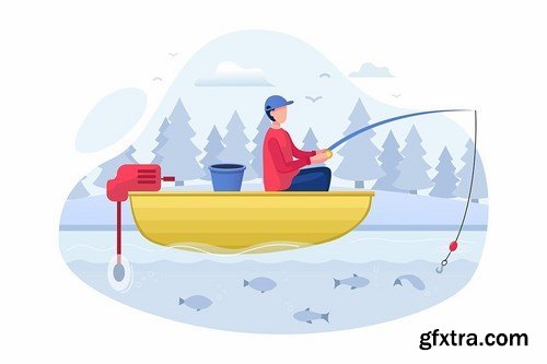 Hobbies Vector Illustration Pack