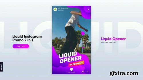 Videohive Liquid Instagram Promo 2 in 1 23012483