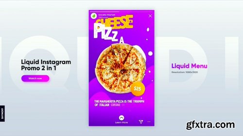 Videohive Liquid Instagram Promo 2 in 1 23012483