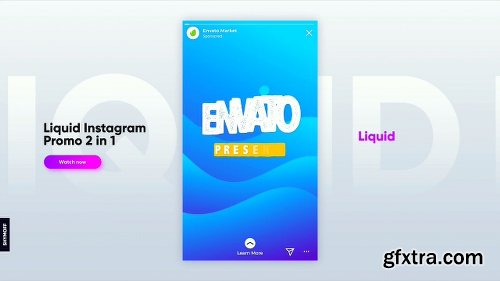 Videohive Liquid Instagram Promo 2 in 1 23012483