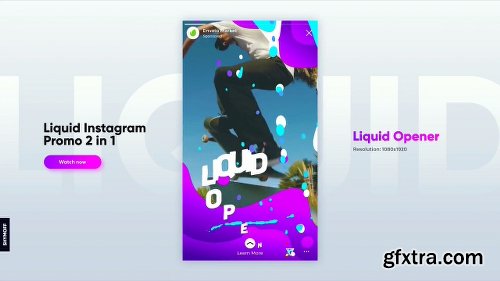 Videohive Liquid Instagram Promo 2 in 1 23012483