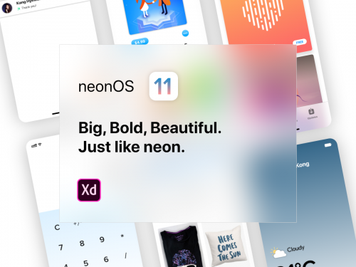 Neon (Mobile UI Kit) - neon-mobile-ui-kit