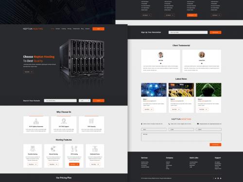 Neptun Hosting - One Page Hosting PSD Template - neptun-hosting-one-page-hosting-psd-template