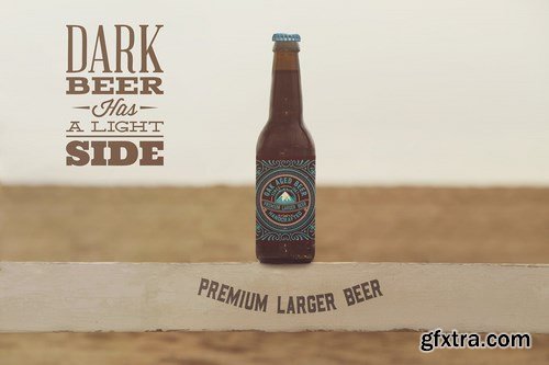 Multiple Beach Beer Mockup