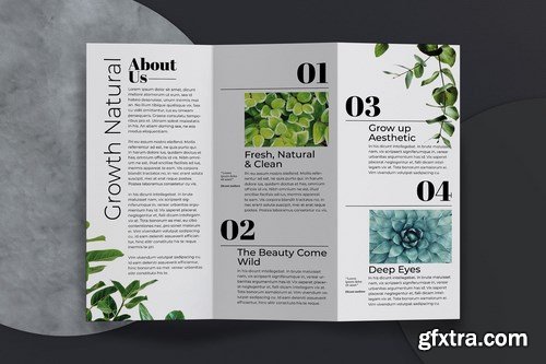 The Botanist Trifold Brochure