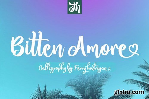 CM - Bitten Amore - Script Font 4488217