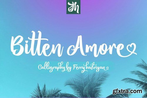 CM - Bitten Amore - Script Font 4488217