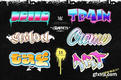 Graffiti - Photoshop Layer Styles