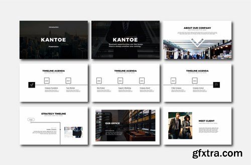 Kantoe - Powerpoint Google Slides and Keynote Templates