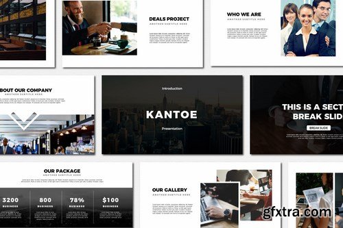 Kantoe - Powerpoint Google Slides and Keynote Templates