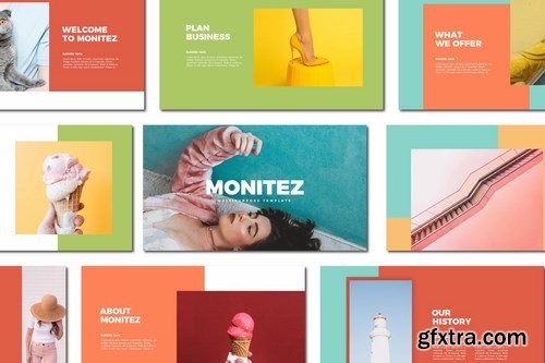 Monitez - Powerpoint Google Slides and Keynote Templates