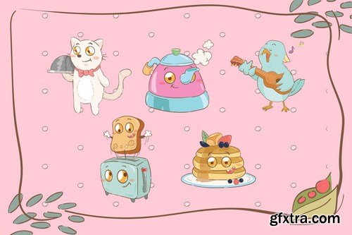 Cute Animal Illustrations Pack