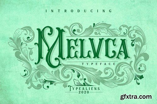 CM - Melvca Display Fonts 4435333