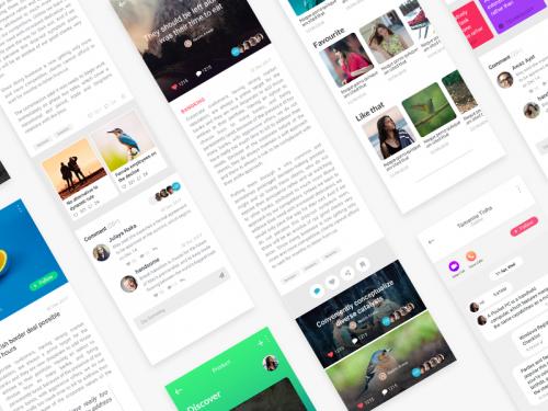 News Feed UI Design - news-feed-ui-design